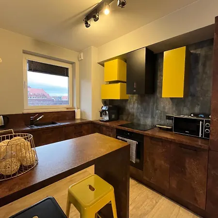 Appartement Yellow - Bastion Walowa Ev Center Free Parking In Garage