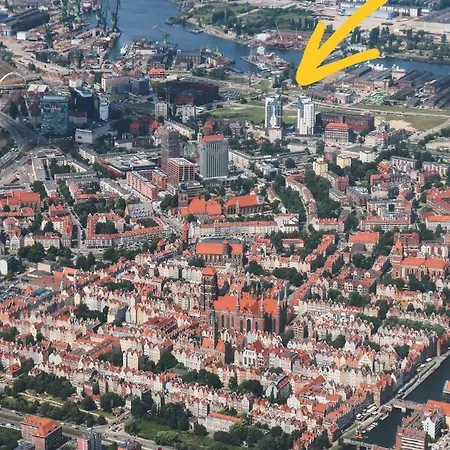 Yellow - Bastion Walowa Ev Center Free Parking In Garage Lejlighed Gdańsk