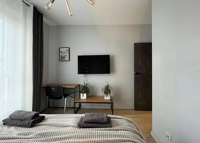 Yellow - Bastion Walowa Ev Center Free Parking In Garage Апартаменты Гданьск