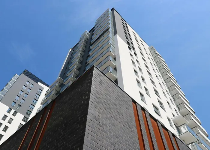 Yellow - Bastion Walowa Ev Center Free Parking In Garage Апартаменты Гданьск